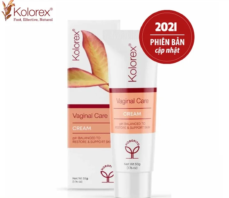 Kolorex Vaginal Care Cream - Kem Trị Nấm Ngứa Vùng Kín Kolorex